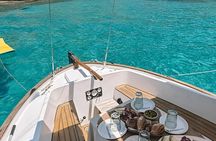 Charter in Llaut by the Bay of Palma de Mallorca