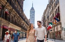 From cdmx : Citywalking private tour in cdmx + main temple