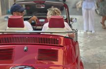 Tour of the Polignano Coast on board the Fiat 500 Spiaggina