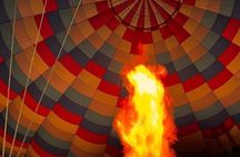 Teotihuacan balloon flight cave breakfast and CDMX transportation