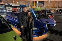 Tokyo: Private JDM R34 Skyline drive & Daikoku PA car meet