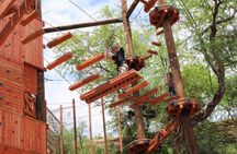 High Ropes Adventure Course at Coral Crater