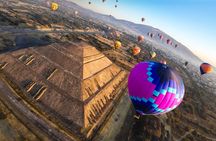 Hot Air Balloon Flight in Teotihuacán