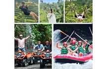 Ubud: ATV Rafting + Zipline, Swing, Sky Bike in Bali Rice Terrace