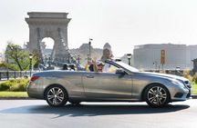 Private Budapest City tour with Unique Convertible E Mercedes