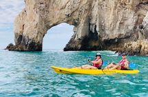 Private Los Cabos Arch & Playa del Amor tour by Glass bottom kayak