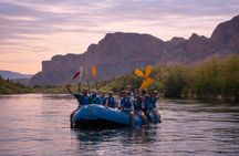 Guided Sunset Raft Tour on the Lower Salt River