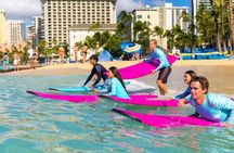 Semi Private Surf Lessons in Waikīkī with Jamie O'Brien