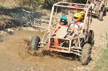 Alanya 4 in 1 Adventure with Buggy ,Rafting, Zipline, Jeep Safari