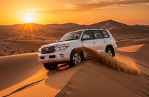 Half Day Desert Safari Sunset Inland Sea Tour with Sandboarding