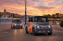 Málaga Sunset & Night Tour by Electric Car
