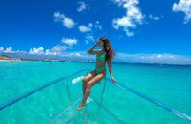 Cancún Clear Boat: Caribbean Swim, Reef Views Free Drinks & Photo