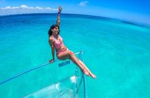 Cancún Clear Boat: Caribbean Swim, Reef Views Free Drinks & Photo