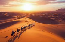 From Marrakech: 3-Day Sahara Desert Adventure to Fes, with Camels