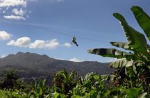 Yokahu Ziplining at the Rainforest in Puerto Rico