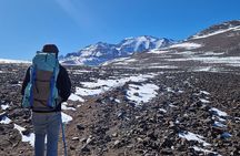 Hiking Santiago Chile in Cerro El Pintor High Altitude Trek