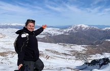 Hiking Santiago Chile in Cerro El Pintor High Altitude Trek