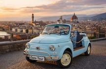 Florence Private Tour in Vintage Fiat 500 with Panoramic Views