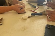 Creative workshop of Lecce stone
