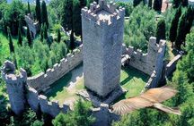 Outdoor painting at Vezio Varenna Castle