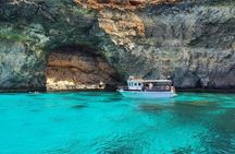 Sunset Comino Lagoons and Sea Caves Tour