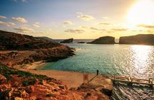 Sunset Comino Lagoons and Sea Caves Tour