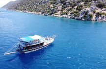 Gentle cruise over Kekova’s Sunken City beneath the waves