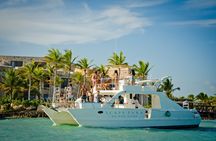 Cap Cana Catamaran, Beach Club Lunch and Cenote Tour