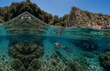 Snorkeling at the underwater wreck of Capo Palinuro