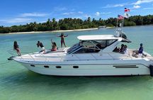Private Yacht Tour with Open Bar Snorkeling and Natural Pool