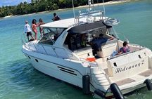 Private Yacht Tour with Open Bar Snorkeling and Natural Pool