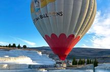 Hot Air Balloon Tour in Pamukkale | SUNRISE
