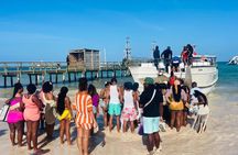 Hip Hop Boat in Punta Cana unlimited Drinks & Sand Bar for Adults