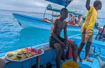 Mnemba Island Snorkeling Turtle Aquarium and Kendwa Beach Tour