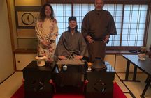 Kyoto :Tea Ceremony in 150 Years Townhouse with Tables and Chairs