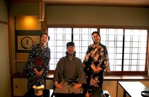 Kyoto :Tea Ceremony in 150 Years Townhouse with Tables and Chairs