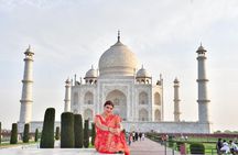 From Delhi: 6-Day Private Golden Triangle Tour with Taj Sunrise