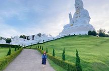 Full Day Chiang Rai 3 Temples White, Blue,Big Bhudha Temples