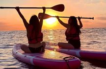 Sunrise in Copacabana by Standup paddle The spectacle of Rio