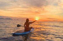 Sunrise in Copacabana by Standup paddle The spectacle of Rio