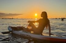 Sunrise in Copacabana by Standup paddle The spectacle of Rio