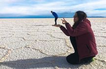 Salar de Uyuni tour 1 day with sunset in the salt flat