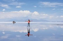 Salar de Uyuni tour 1 day with sunset in the salt flat