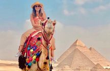 All inclusive Giza Pyramids, Sphinx, GEM Museum, from Hurghada