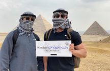 All inclusive Giza Pyramids, Sphinx, GEM Museum, from Hurghada