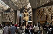 Full Day Pyramids Sphinx & Grand Museum Nile Felucca or Bazaar