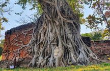 Ayutthaya Private Tour Temples & Boat Cruise Day or Sunset option