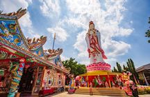 Chachoengsao Biggest Ganesh, Pink Ganesha,Wat Paknam&Khunchan