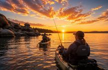 Lake Tahoe Sunrise or Sunset Kayak Fishing Tour