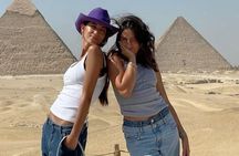 Giza Pyramids, Saqqara, and Memphis Full-Day Trip with tickets.